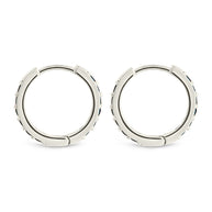 Zadie CZ Everyday Hoop Earrings