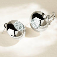 Zora CZ Dome Studs