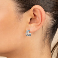 Neve Micro Hoop Earrings