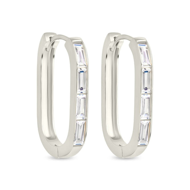 Roxanne CZ Micro Hoop Earrings