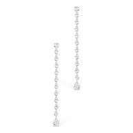 Layken CZ Stationed Stud Earrings