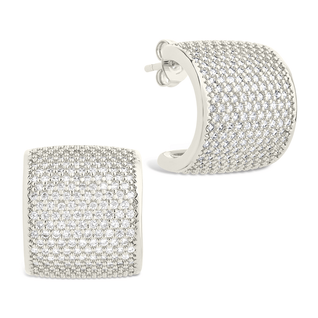 Simone CZ Stud Earrings