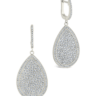 Selma CZ Teardrop Earrings