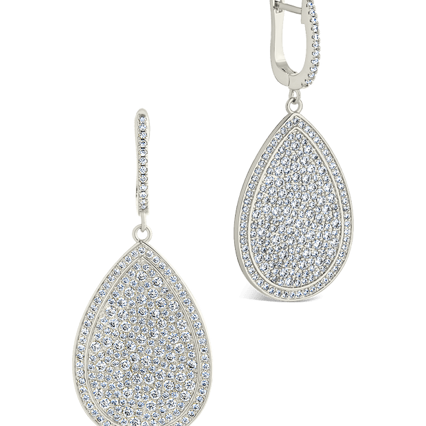 Selma CZ Teardrop Earrings