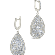Selma CZ Teardrop Earrings