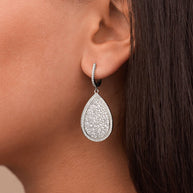 Selma CZ Teardrop Earrings