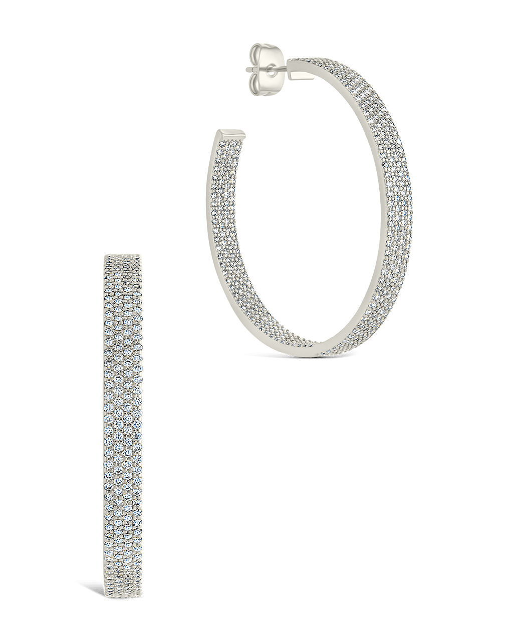 Velma CZ Statement Hoops