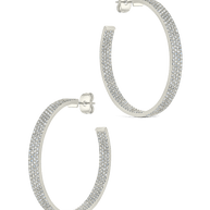 Velma CZ Statement Hoops