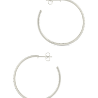 Velma CZ Statement Hoops