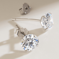 Sterling Silver Everyday Essential CZ Studs