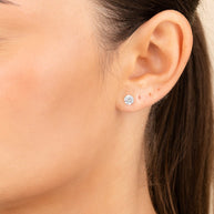 Sterling Silver Everyday Essential CZ Studs