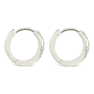 Sterling Silver Adelise Micro Hoops
