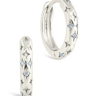 Sterling Silver Blakelyn Micro Hoops