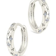 Sterling Silver Blakelyn Micro Hoops