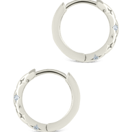 Sterling Silver Blakelyn Micro Hoops