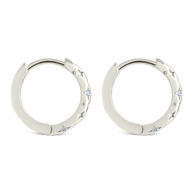 Sterling Silver Blakelyn Micro Hoops
