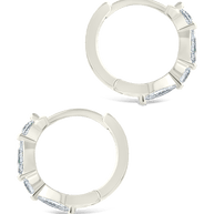 Sterling Silver Kensington Micro Hoops