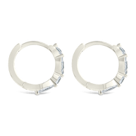 Sterling Silver Kensington Micro Hoops