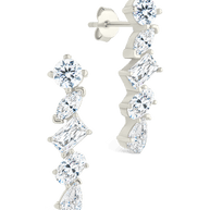 Sterling Silver Blythlyn CZ Studs