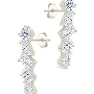 Sterling Silver Blythlyn CZ Studs