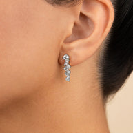 Sterling Silver Blythlyn CZ Studs
