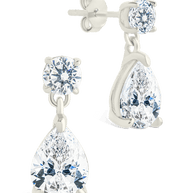 Sterling Silver Imogen CZ Studs