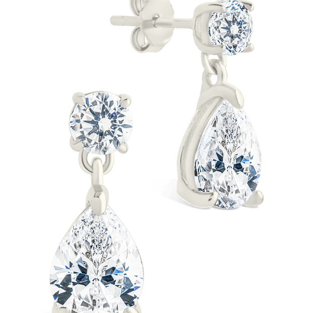 Sterling Silver Imogen CZ Studs