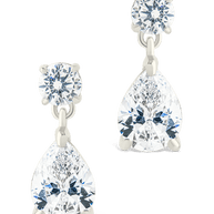 Sterling Silver Imogen CZ Studs
