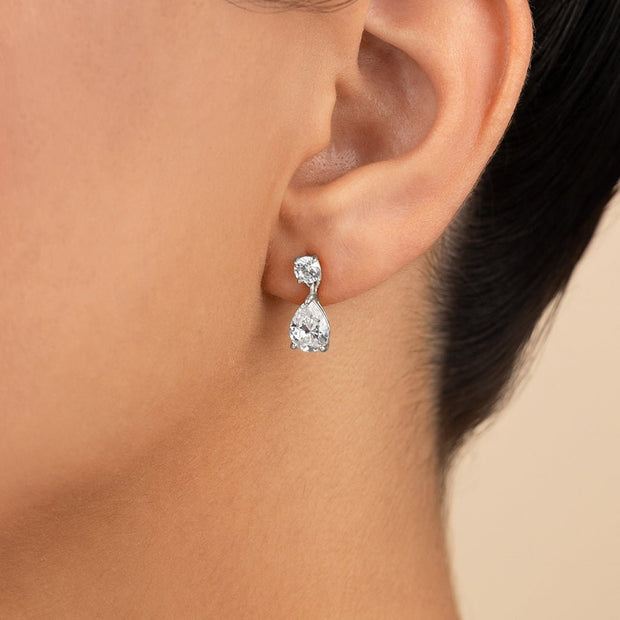 Sterling Silver Imogen CZ Studs