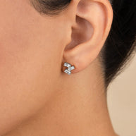 Sterling Silver Macy CZ Studs