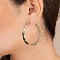 Graduating Hoop Earrings