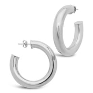 Thick Hollow Hoops