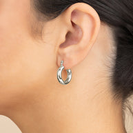 Chunky Tube Hoops