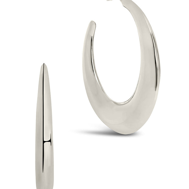 Trixie Tube Hoop Earrings