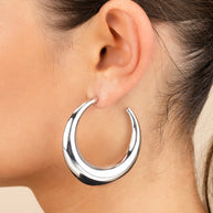 Trixie Tube Hoop Earrings
