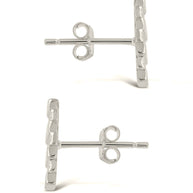 Sezia Textured Stud Earrings