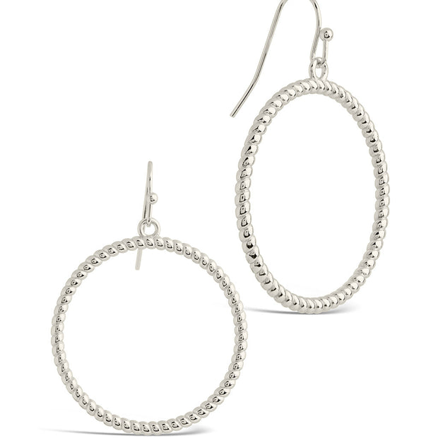 Terina Circle Dangle Earrings