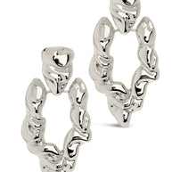 Tali Molten Metal Chunky Drop Earrings