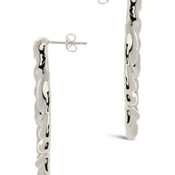 Tali Molten Metal Chunky Drop Earrings
