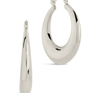Quinn Tube Hoop Earrings