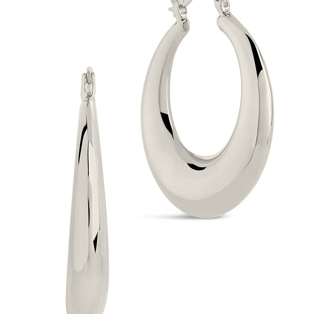 Quinn Tube Hoop Earrings