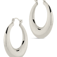 Quinn Tube Hoop Earrings