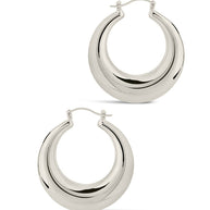 Quinn Tube Hoop Earrings