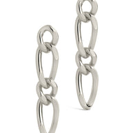 Jacqueline Chain Drop Stud Earrings