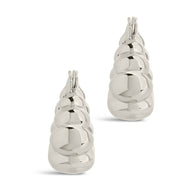 Petite Croissant Hoop Earrings