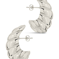 Bobine Statement Stud Earrings