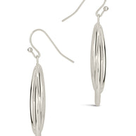 Claudie Interlocking Circle Dangle Earrings