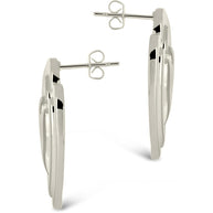 Beating Heart Statement Stud Earrings