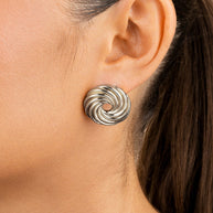 Cruller Stud Earrings