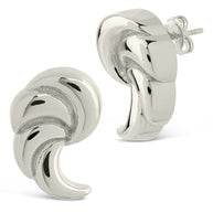 French Horn Stud Earrings